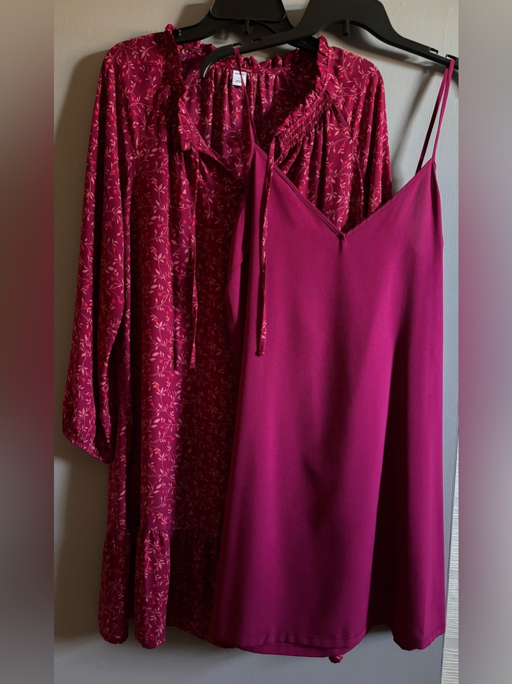 Old Navy Burgundy 2 Piece Dress Set